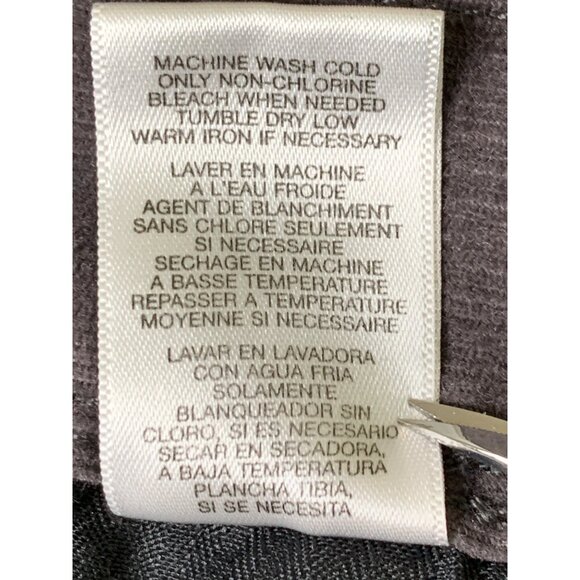 Michael Kors Mens Gray Parker Corduroy Pants Size 34  EUC Stretch RW10332 - Picture 8 of 8